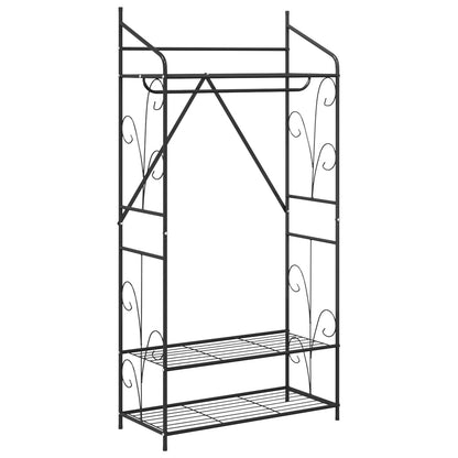 Open Wardrobe Plain 2 pcs 78 x 36 x 158 cm