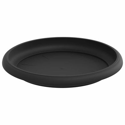 Plant Pots 24 pcs Black Ø 17 x 14 cm Plastic