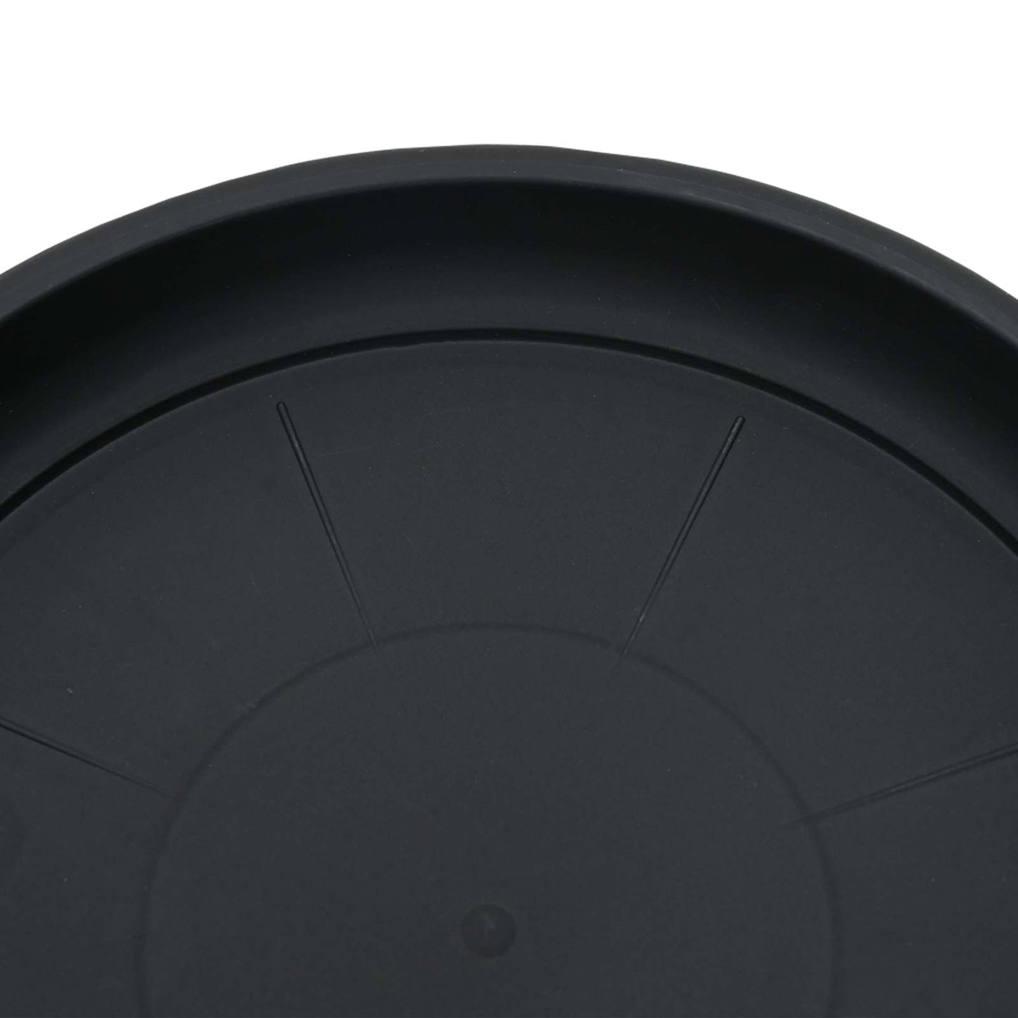 Plant Pots 6 pcs Black Ø 26 x 21.5 cm Plastic