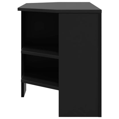 Corner TV Cabinet 102 x 41 x 50 cm Black Engineered Wood