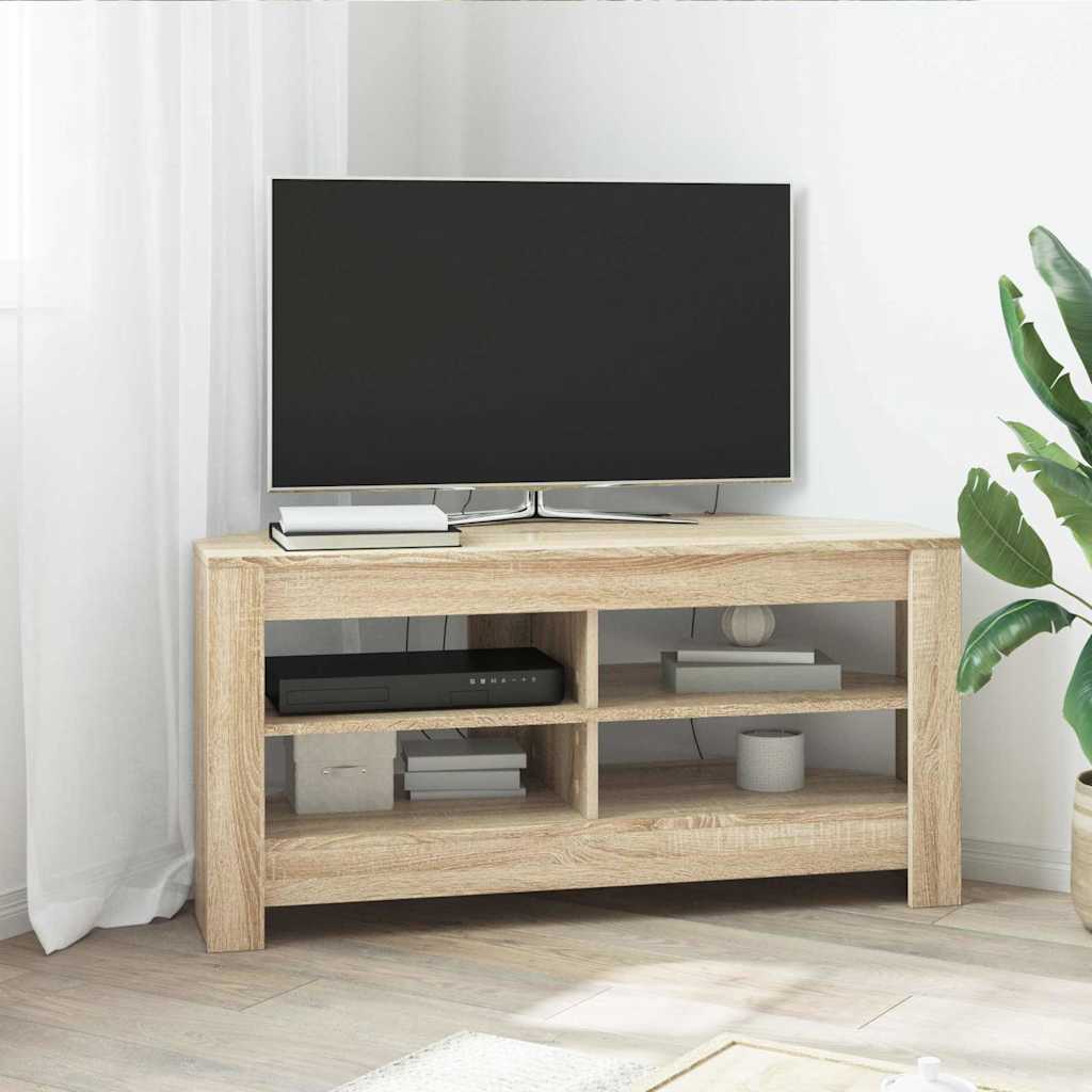 Corner TV Cabinet 102 x 40.5 x 45 cm Sonoma Oak Engineered Wood