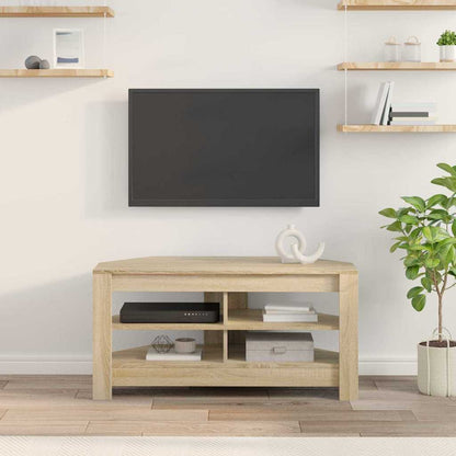 Corner TV Cabinet 102 x 40.5 x 45 cm Sonoma Oak Engineered Wood