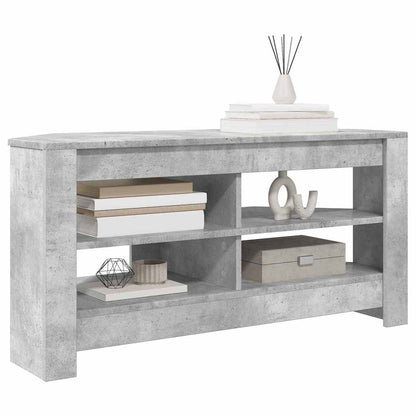 Corner TV Cabinet 102 x 40.5 x 45 cm Concrete Grey