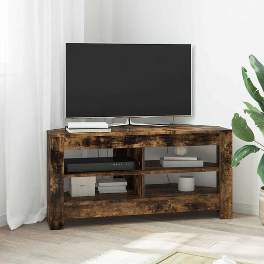 Corner TV Cabinet 102 x 41 x 50 cm Smoked Oak