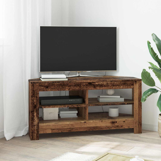 Corner TV Cabinet 102 x 41 x 50 cm Old Wood
