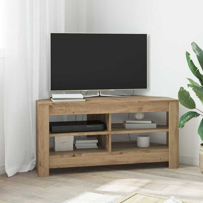 Corner TV Cabinet 102 x 40.5 x 45 cm Artisan Oak