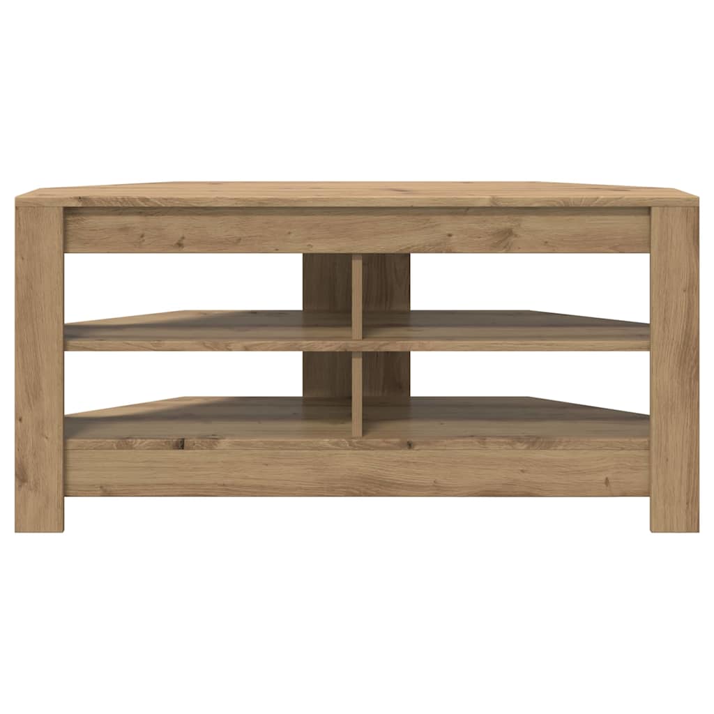 Corner TV Cabinet 102 x 40.5 x 45 cm Artisan Oak