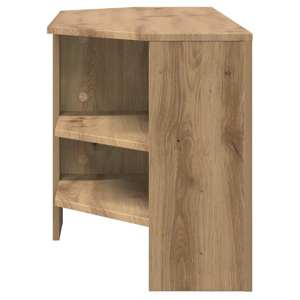 Corner TV Cabinet 102 x 40.5 x 45 cm Artisan Oak
