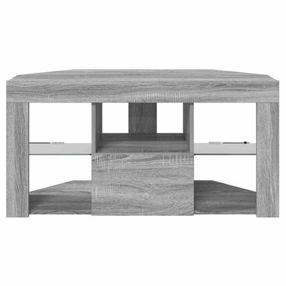 Corner LED TV Cabinet 100 x 40 x 50 cm Grey Sonoma