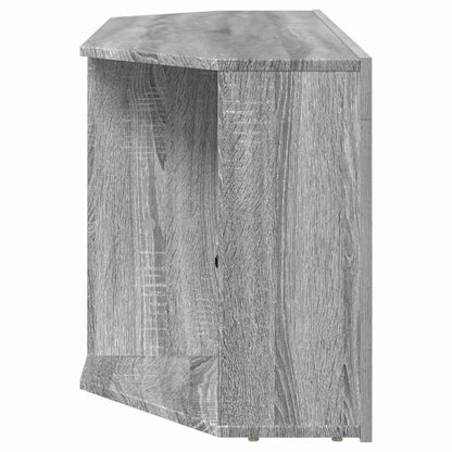 Corner LED TV Cabinet 100 x 40 x 50 cm Grey Sonoma