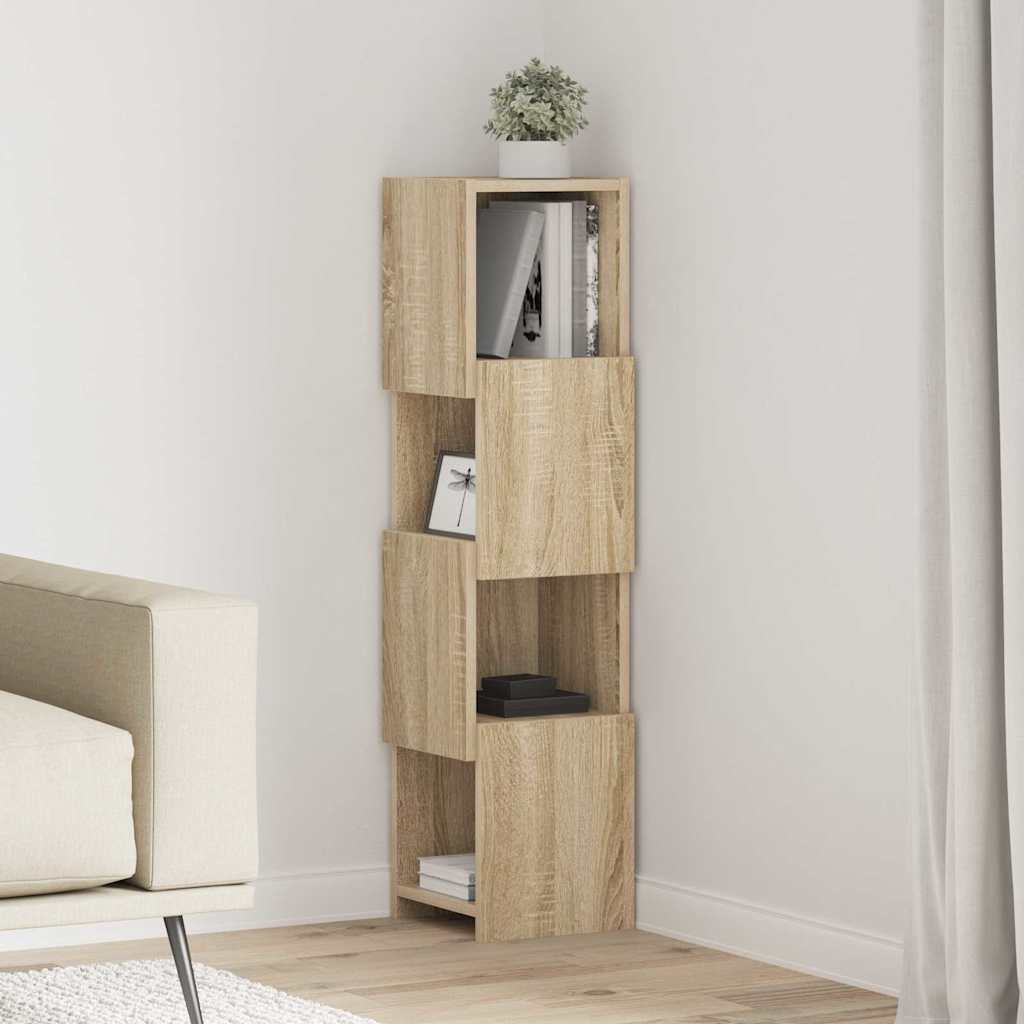 Corner Cabinet 25.5x25x102cm Engineered Wood Sonoma Oak