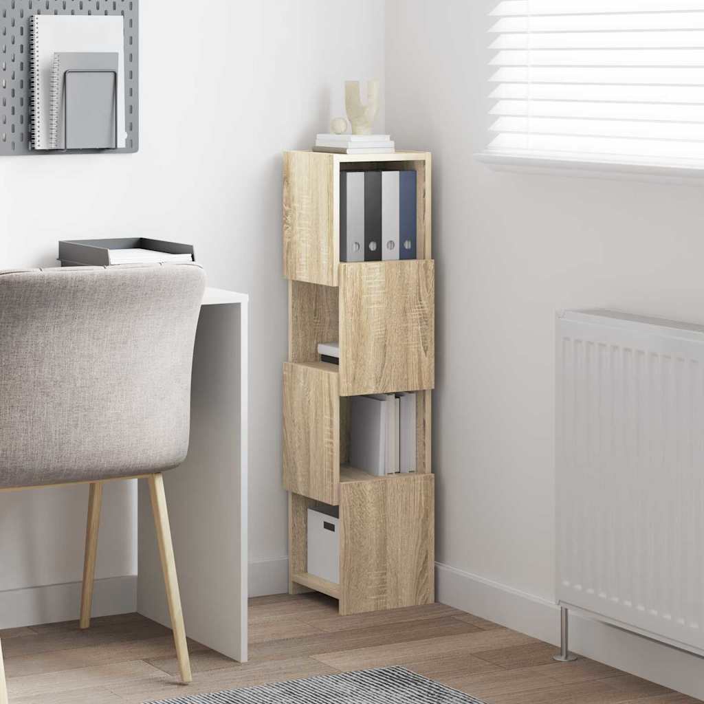 Corner Cabinet 25.5x25x102cm Engineered Wood Sonoma Oak