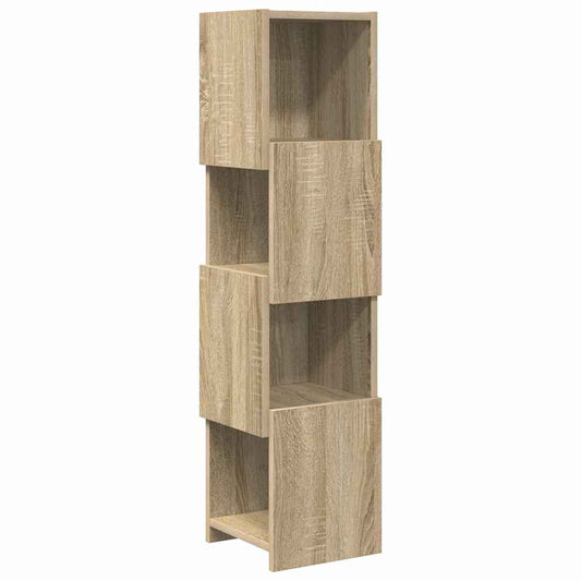 Corner Cabinet Sonoma Oak 25.5x25x102cm Engineered Wood