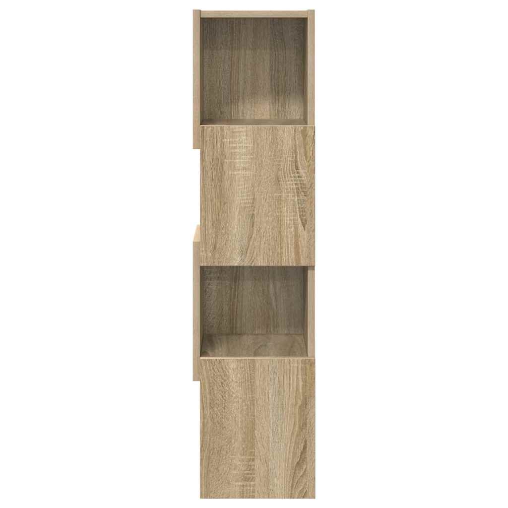 Corner Cabinet Sonoma Oak 25.5x25x102cm Engineered Wood
