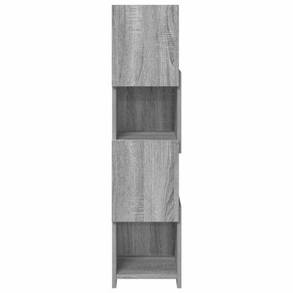 Corner Cabinet Grey Sonoma 25.5x25x102cm Engineered Wood