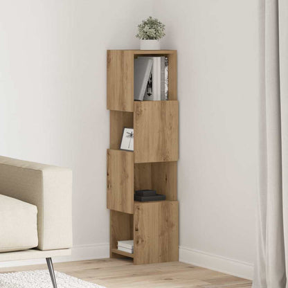 Corner Cabinet 25.5x25x102cm Engineered Wood Artisan Oak