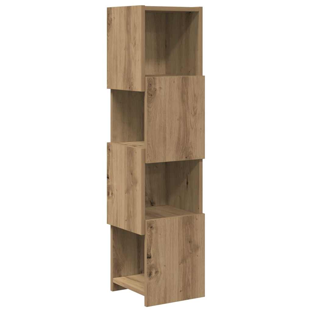 Corner Cabinet 25.5x25x102cm Engineered Wood Artisan Oak