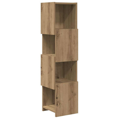 Corner Cabinet 25.5x25x102cm Engineered Wood Artisan Oak