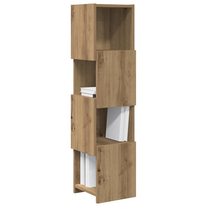 Corner Cabinet 25.5x25x102cm Engineered Wood Artisan Oak
