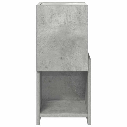 Corner Cabinet 25.5x25x55cm Engineered Wood Concrete Grey