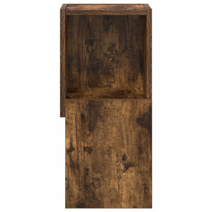 Corner Cabinet 25.5x25x55cm Engineered Wood Smoked Oak