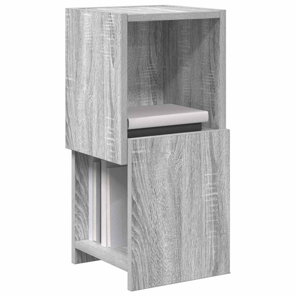 Corner Cabinet 25.5x25x55cm Engineered Wood Grey Sonoma