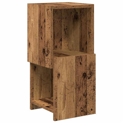 Corner Cabinet Old Wood 25.5x25x55cm Engineered Wood