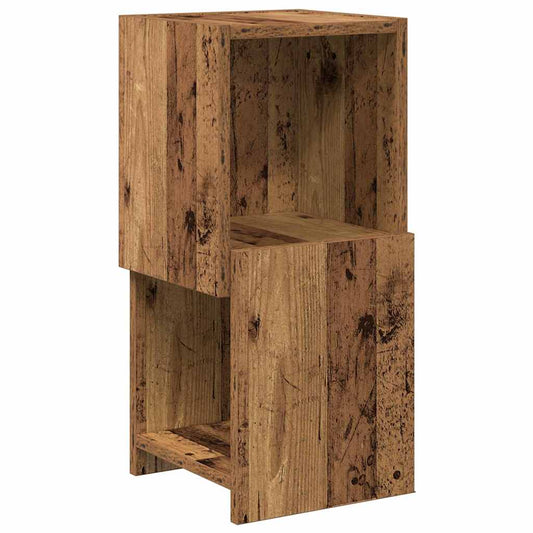 Corner Cabinet Old Wood 25.5x25x55cm Engineered Wood