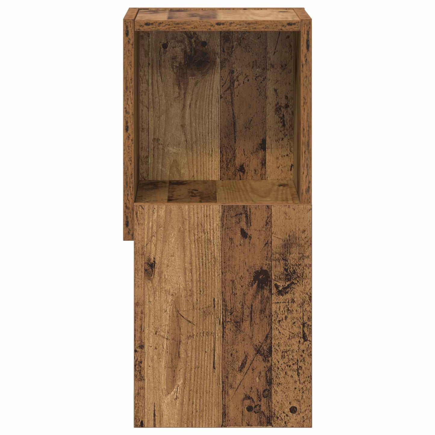 Corner Cabinet Old Wood 25.5x25x55cm Engineered Wood