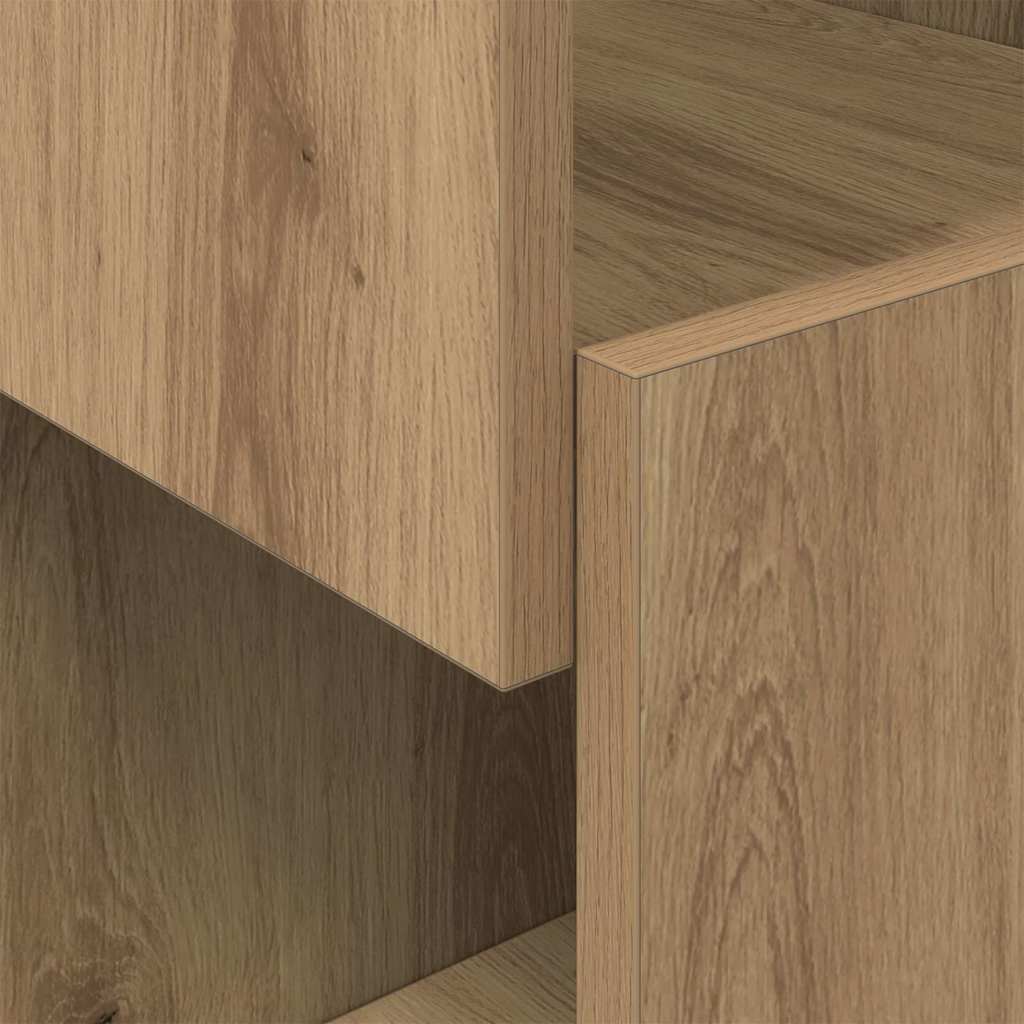 Corner Cabinet 25.5x25x55cm Engineered Wood Artisan Oak
