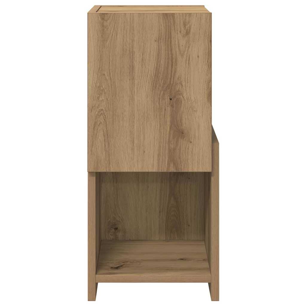 Corner Cabinet Artisan Oak 25.5x25x55cm Engineered Wood