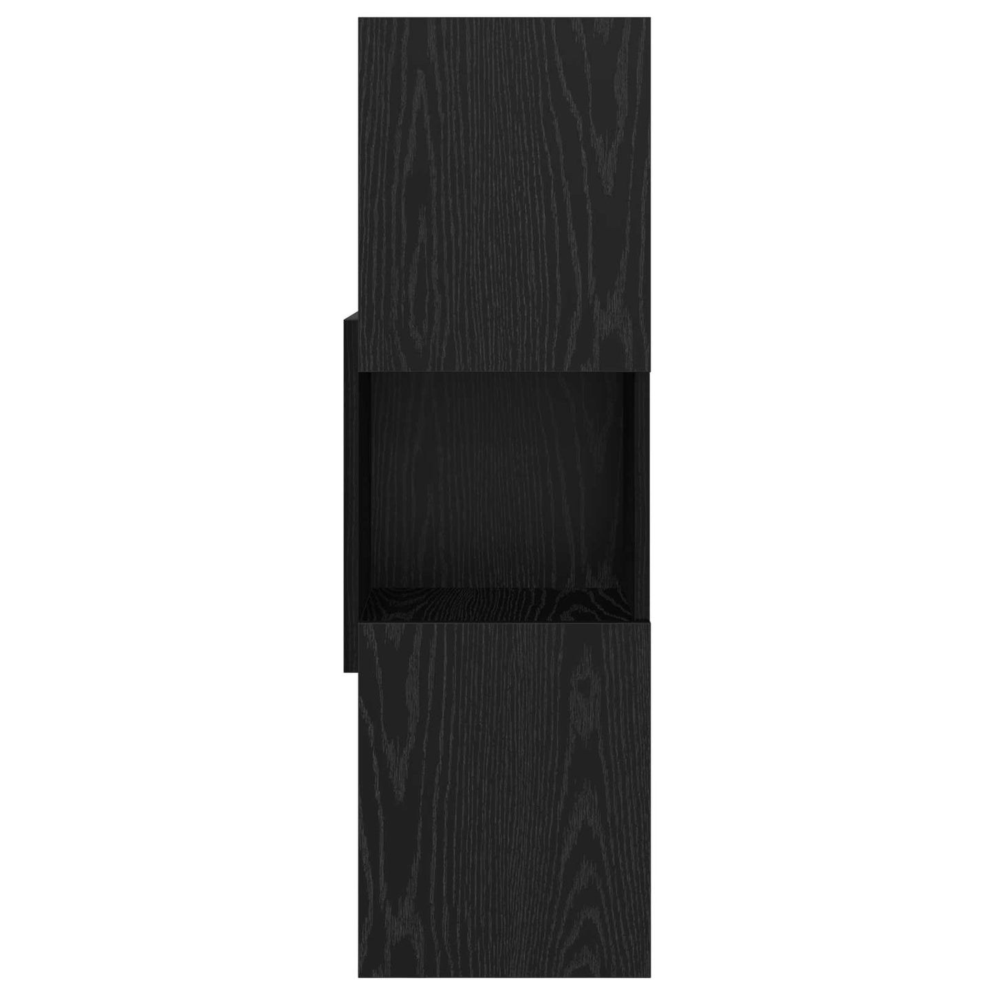 Corner Cabinet 30.5x30x95cm Engineered Wood Black Oak