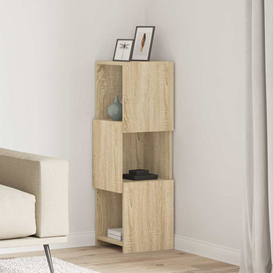 Corner Cabinet Sonoma Oak 30.5x30x95cm Engineered Wood