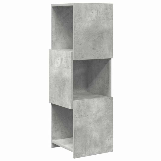 Corner Cabinet Concrete Grey 30.5x30x95cm Engineered Wood
