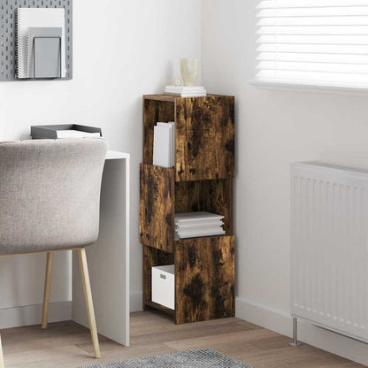 Corner Cabinet Smoked Oak 30.5x30x95cm Engineered Wood