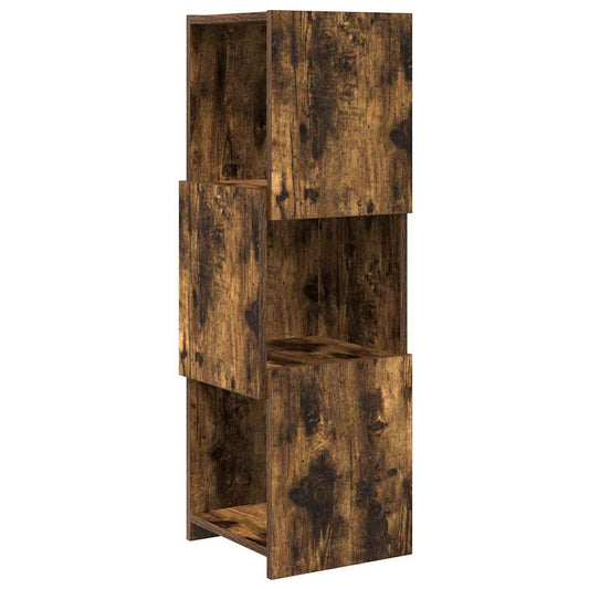 Corner Cabinet Smoked Oak 30.5x30x95cm Engineered Wood