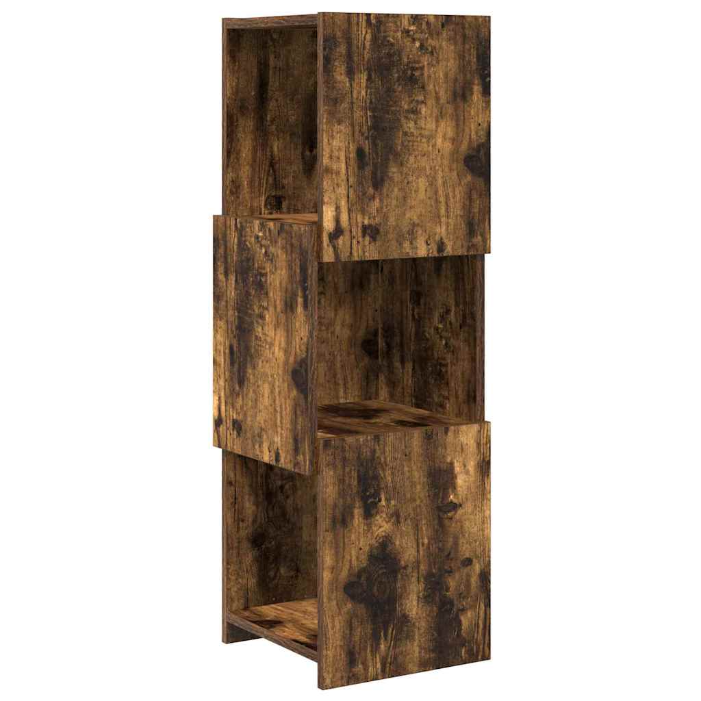 Corner Cabinet Smoked Oak 30.5x30x95cm Engineered Wood