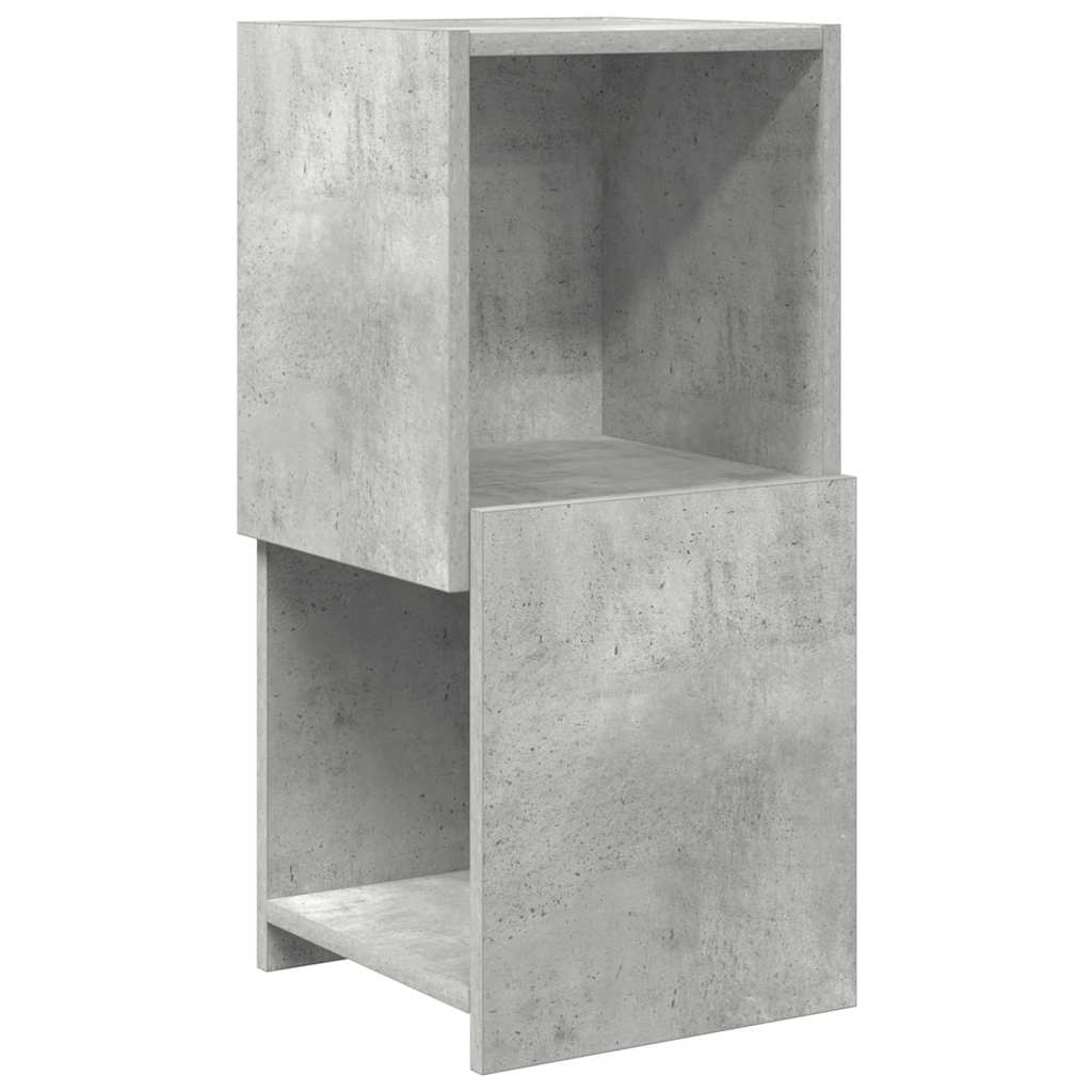 Corner Cabinet Concrete Grey 30.5x30x65cm Engineered Wood