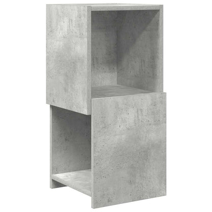 Corner Cabinet Concrete Grey 30.5x30x65cm Engineered Wood