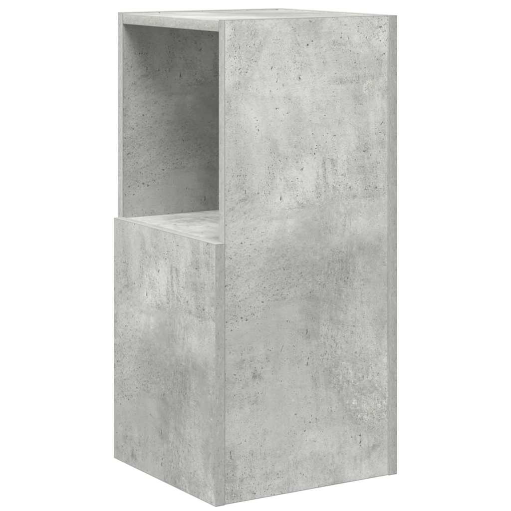 Corner Cabinet 30.5x30x65cm Engineered Wood Concrete Grey