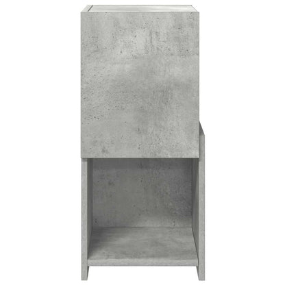 Corner Cabinet Concrete Grey 30.5x30x65cm Engineered Wood