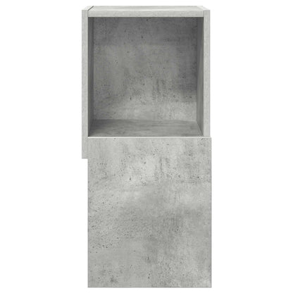 Corner Cabinet 30.5x30x65cm Engineered Wood Concrete Grey