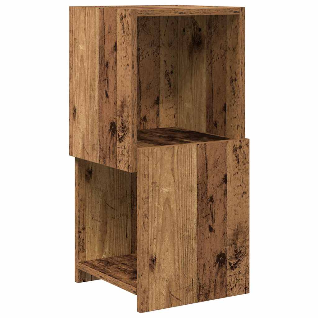 Corner Cabinet Old Wood 30.5x30x65cm Engineered Wood