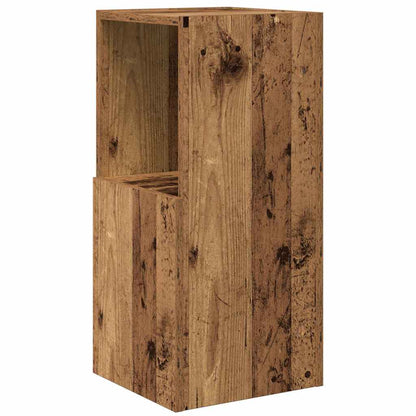 Corner Cabinet Old Wood 30.5x30x65cm Engineered Wood