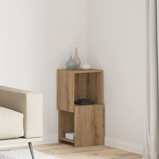 Corner Cabinet Artisan Oak 30.5x30x65cm Engineered Wood