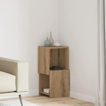 Corner Cabinet Artisan Oak 30.5x30x65cm Engineered Wood