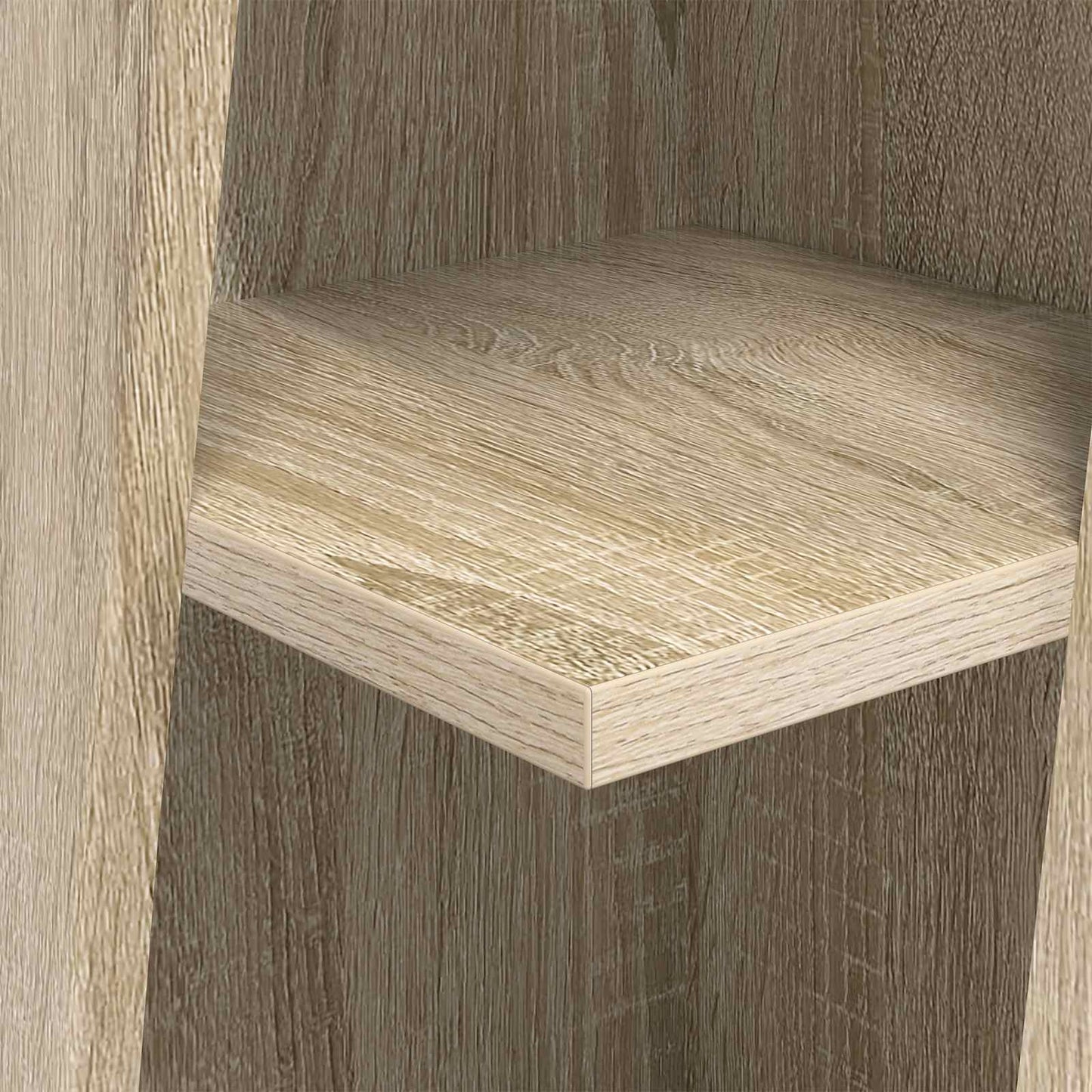 Corner Cabinet Sonoma Oak 27.5x27x102cm Engineered Wood