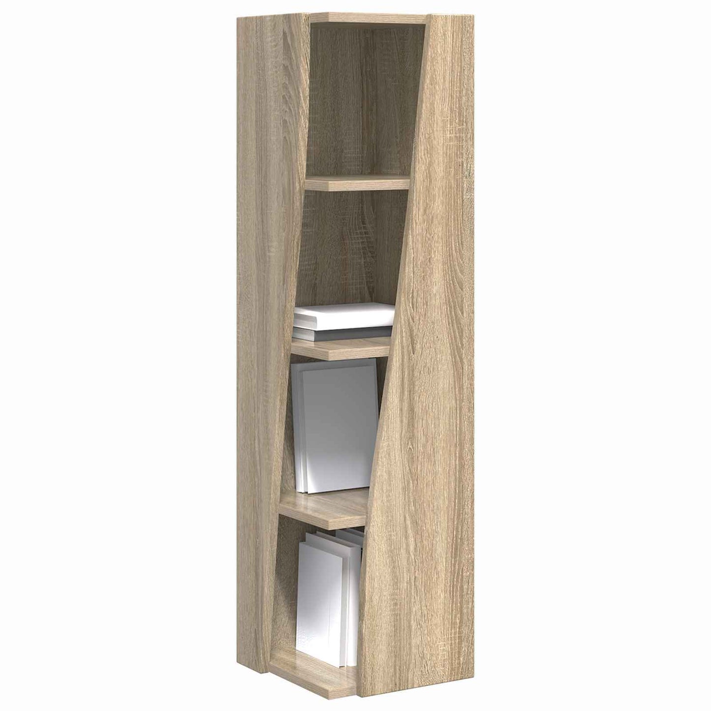 Corner Cabinet Sonoma Oak 27.5x27x102cm Engineered Wood