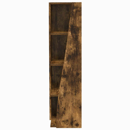 Corner Cabinet Smoked Oak 27.5x27x102cm Engineered Wood