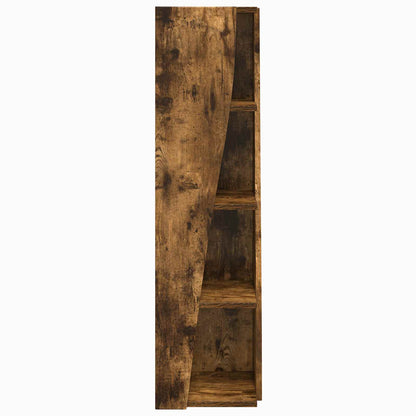 Corner Cabinet Smoked Oak 27.5x27x102cm Engineered Wood